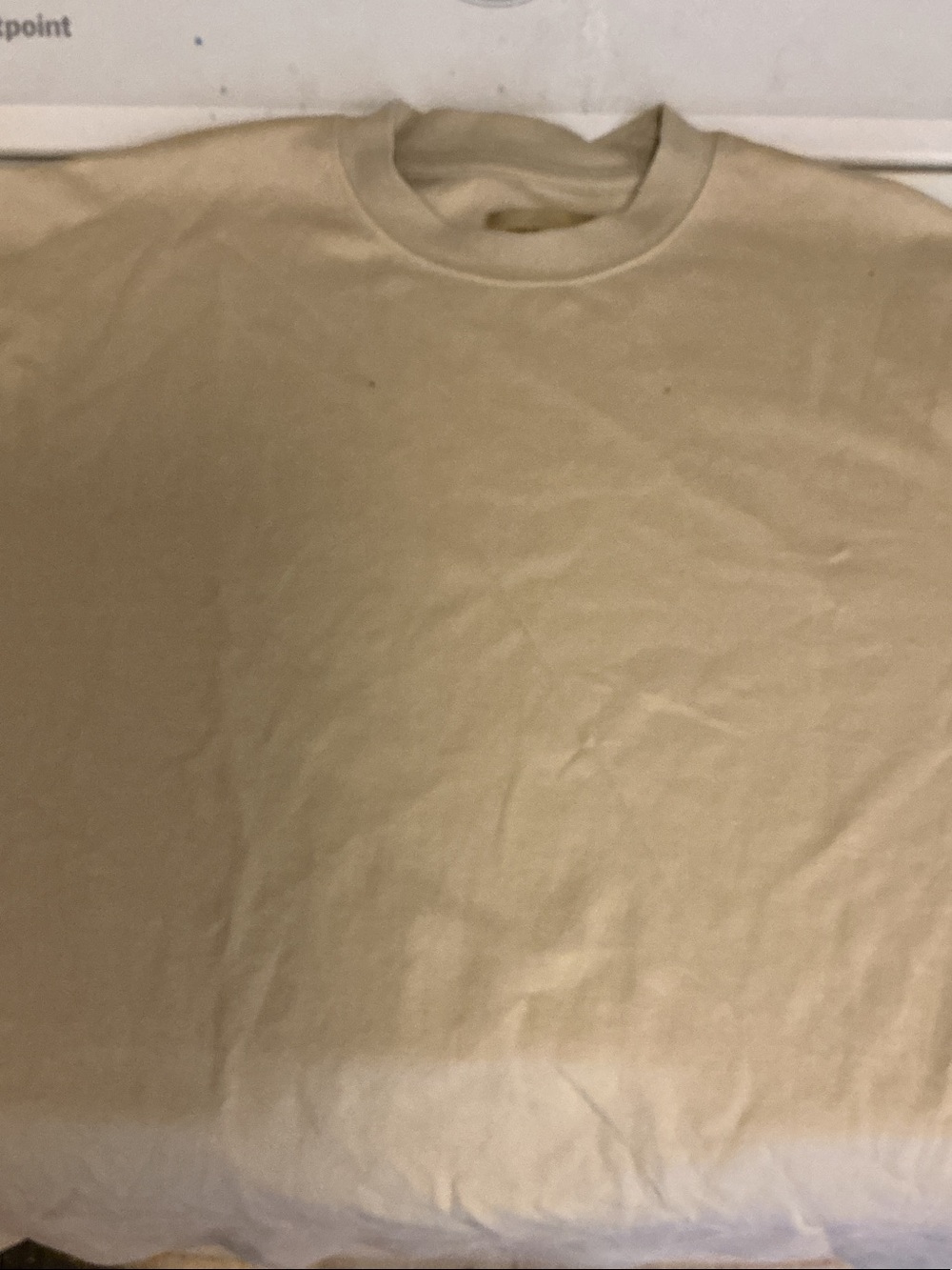Men’s Crew Neck Tank Top in Khaki